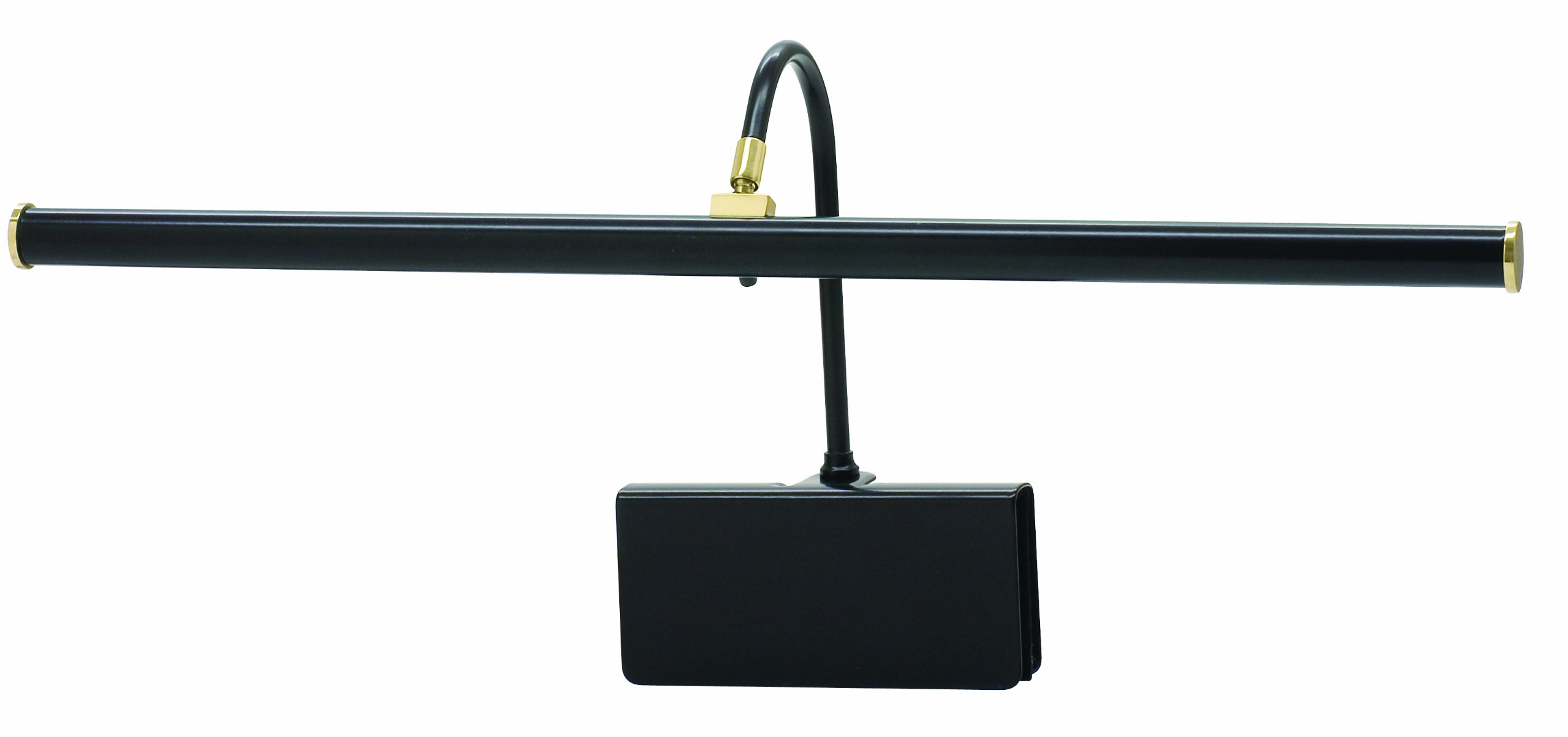 House Of Troy GPLED19-7 19-Inch Grand Piano Portable LED Lamp - Black | Elegant Lighting for Piano Keys, Home Decor & Music Room Ambience