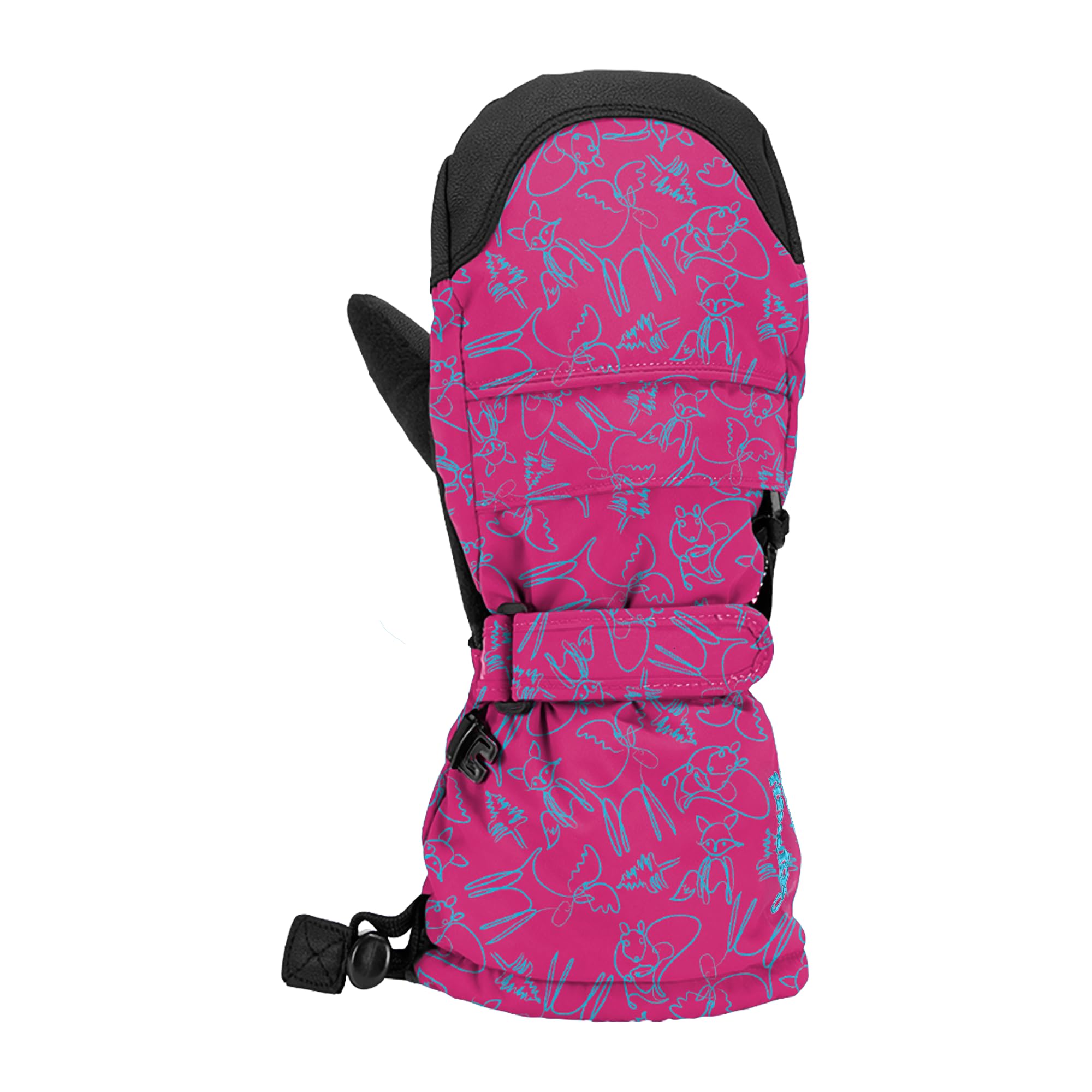 Gordini Baby Girls' Warm Winter Mittens - Soft & Cozy for Infants & Toddlers - Perfect for Outdoor Play, Snow Days & Cold Weather Protection