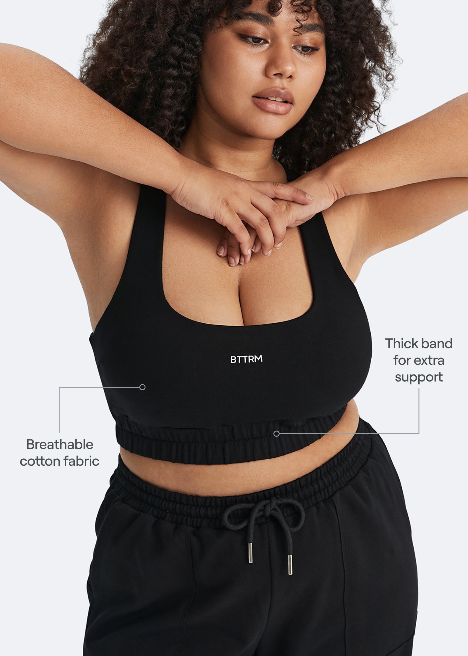 Women's Scoop Neck Racerback Sports Bra - Breathable Workout Top for Yoga, Running & Gym