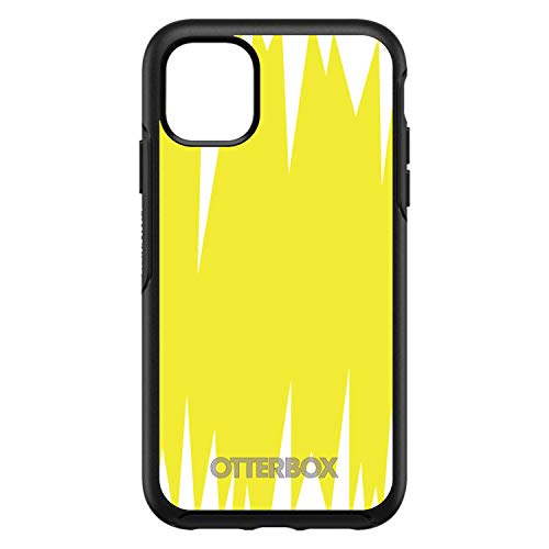 Yellow White Spikes On Black Case