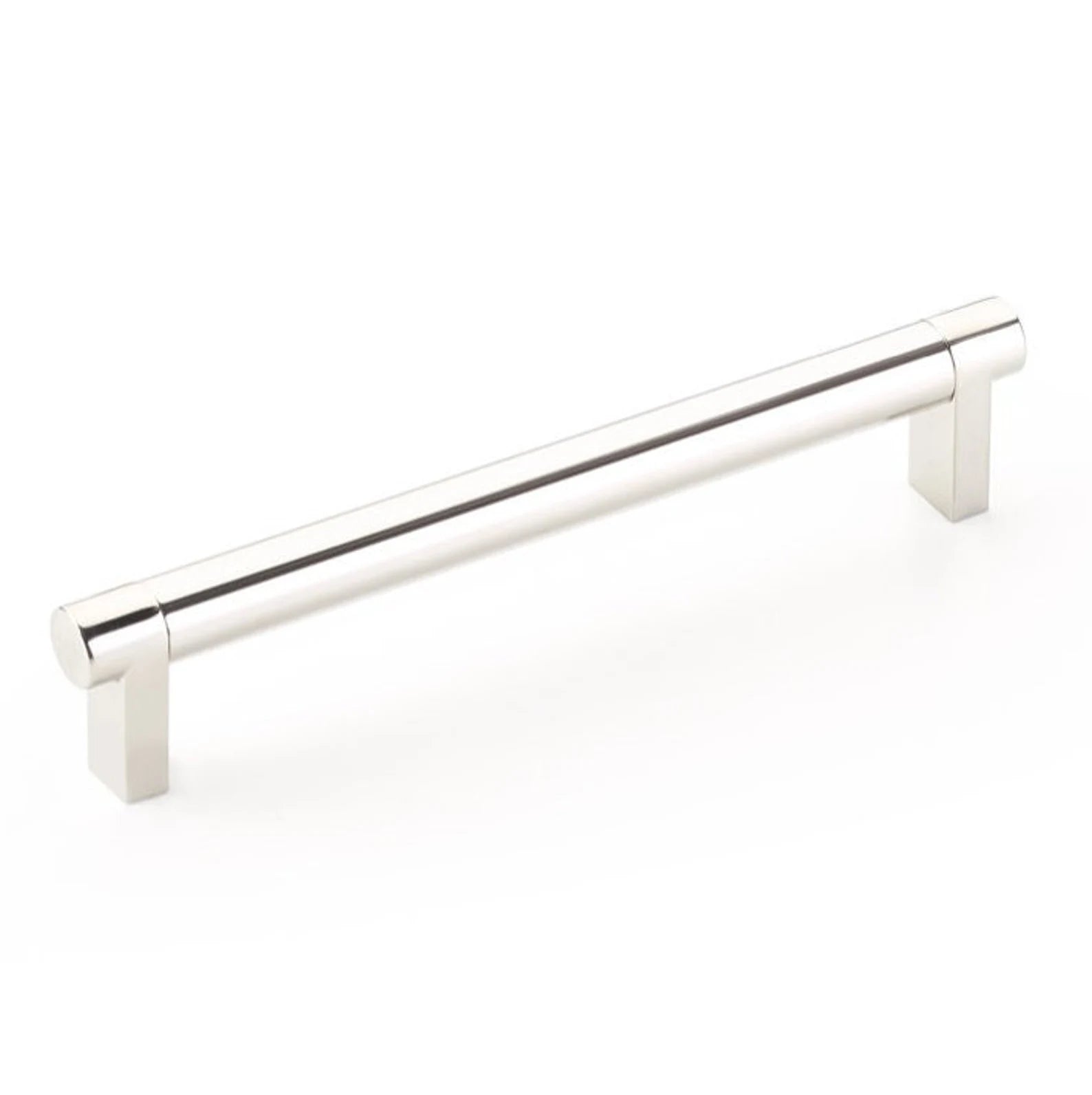 Smooth Select Polished Nickel Cabinet Knobs and Drawer Pulls - Premium Kitchen & Bathroom Hardware for Modern Home Decor