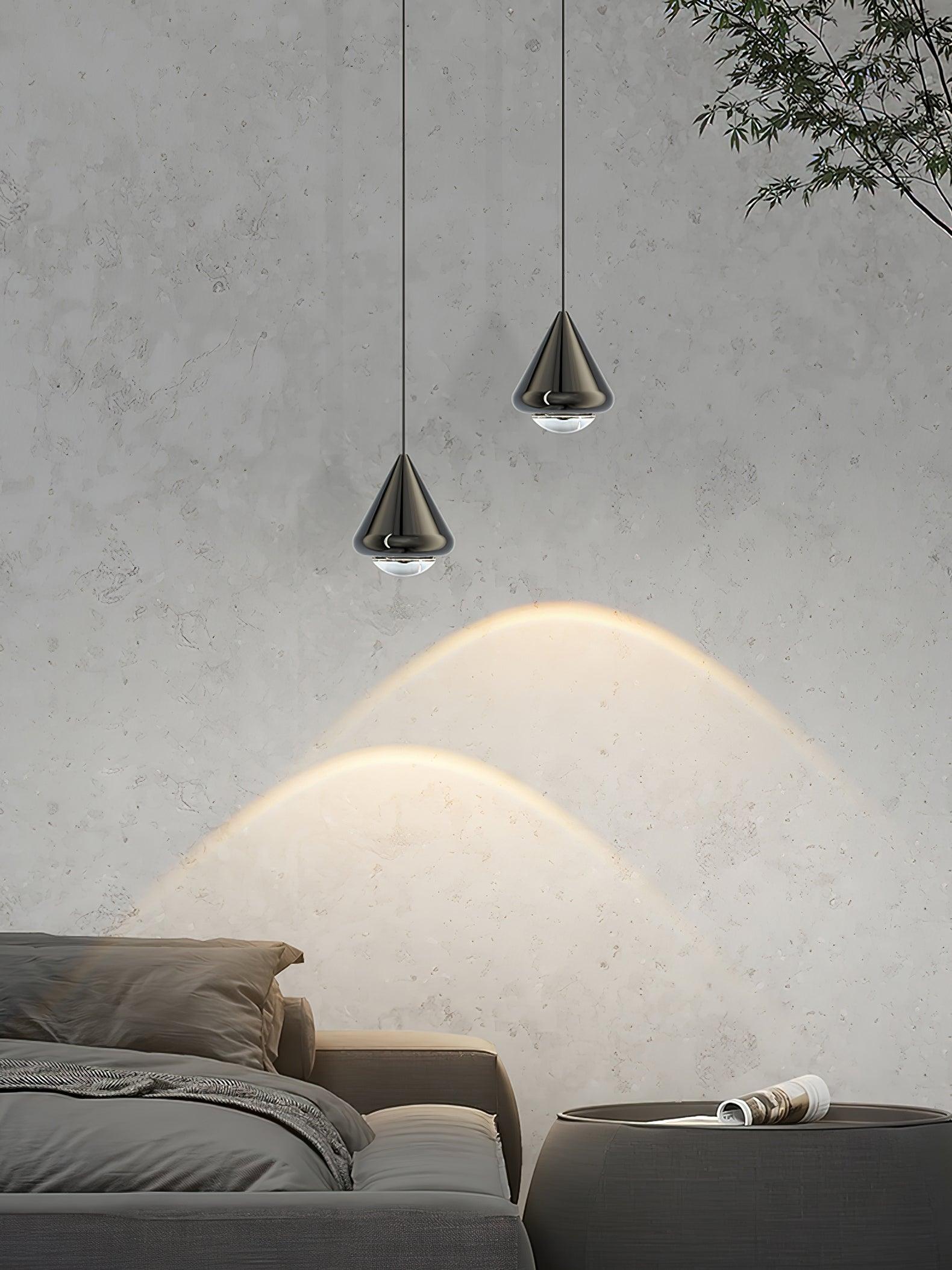 Apollo Pendant Light - Modern Hanging Chandelier for Kitchen Island, Dining Room & Bedroom Lighting - Industrial Vintage Ceiling Fixture with Edison Bulb