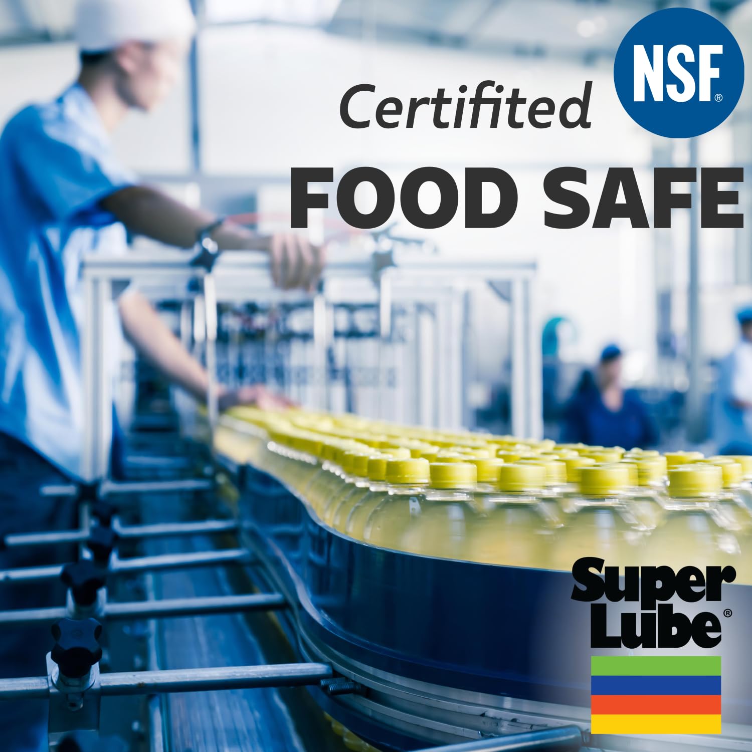 Super Lube 56101 Synthetic Silicone Oil - 100 cSt Viscosity - 1 Gallon Bottle - Translucent Clear - Ideal for Lubricating Gears, Bearings, and Rubber Seals in Automotive and Industrial Applications