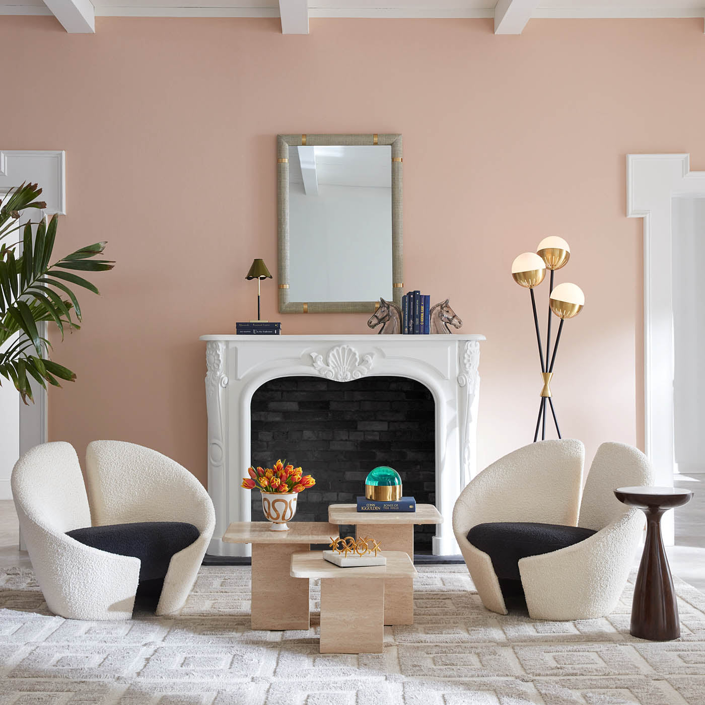 Marais Lounge Chair - Modern Accent Chair for Living Room, Bedroom, or Office - Comfortable & Stylish Seating for Relaxing and Reading