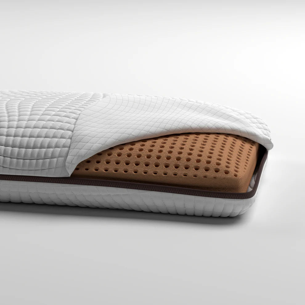 Breathable Copper Infused Memory Foam Pillow with Removable Washable Cover - Ideal for Side Sleepers & Hot Sleepers, Promotes Cool Comfort for Better Sleep