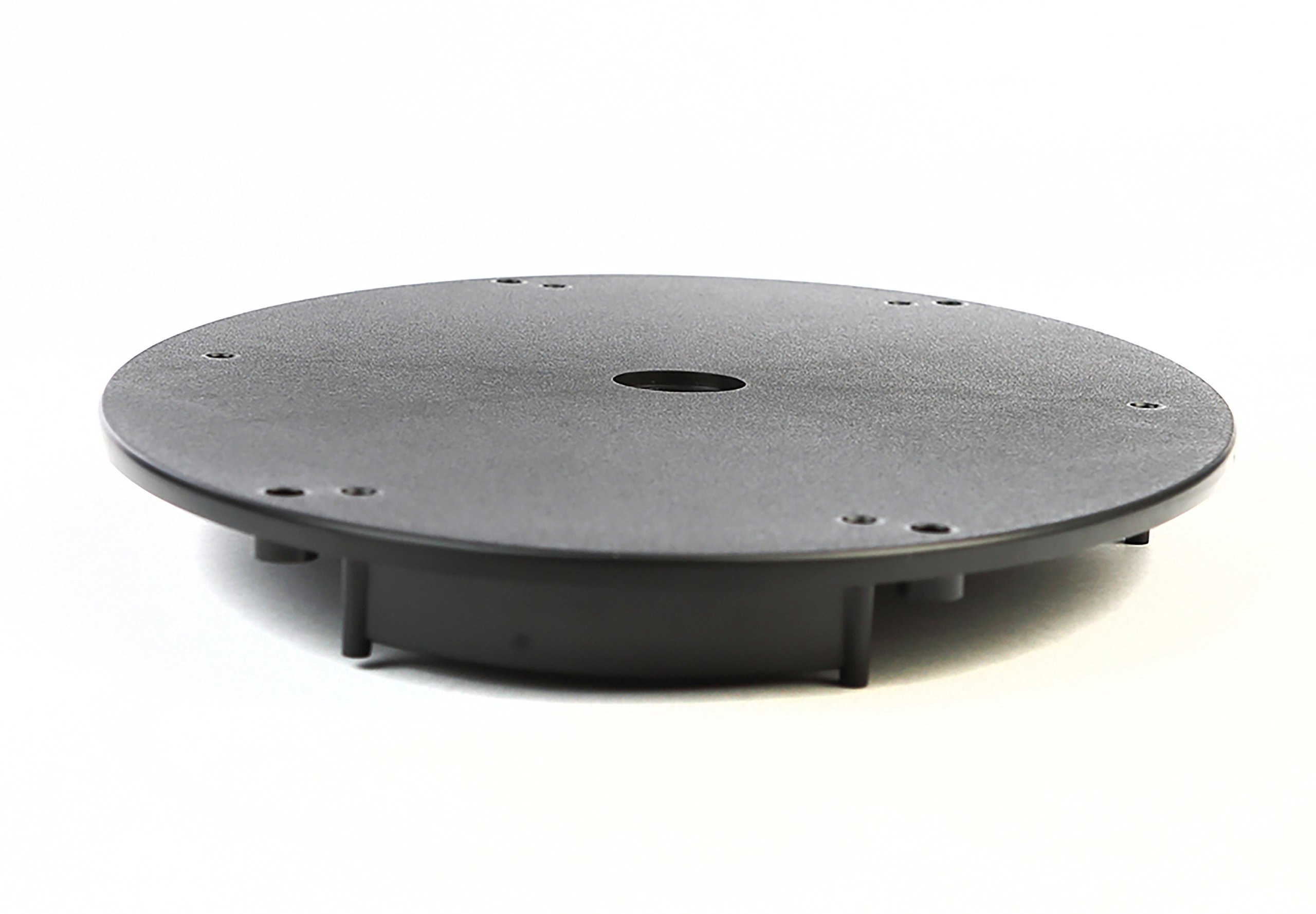 48-Pack Black Oval Stackable 1 Inch Monitor Riser Stand - VUR 8800 - Perfect for Office Desks, Home Workstations & Multi-Screen Setups