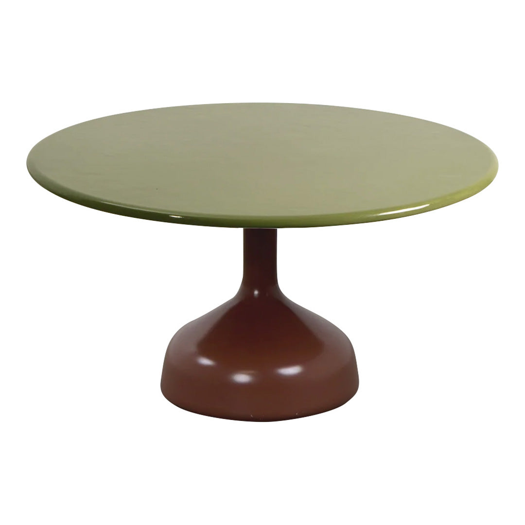 Modern Round Coffee Table with Glass Top - Large Size for Living Room, Lounge & Office Decor