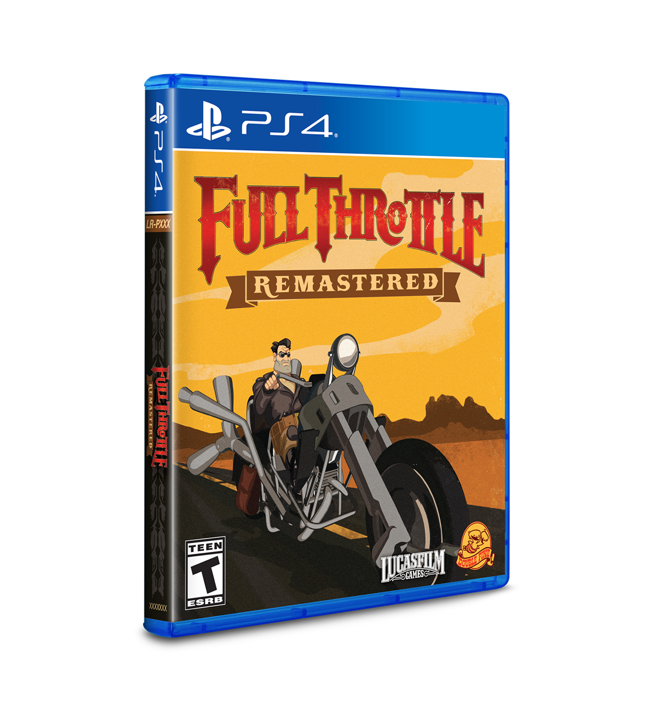 Limited Edition Full Throttle Remastered for PS4 - Classic Adventure Game with Enhanced Graphics | Perfect for Retro Gaming Enthusiasts & Collectors