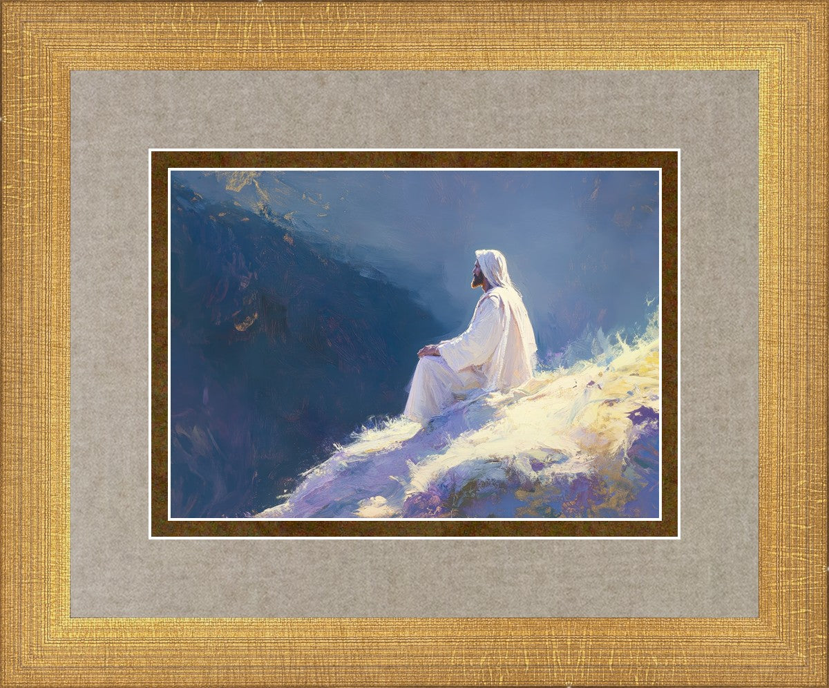 Contemplation By Justin Anna Culebro - Abstract Wall Art Painting for Home & Office Decor | Perfect for Living Room, Bedroom or Meditation Space