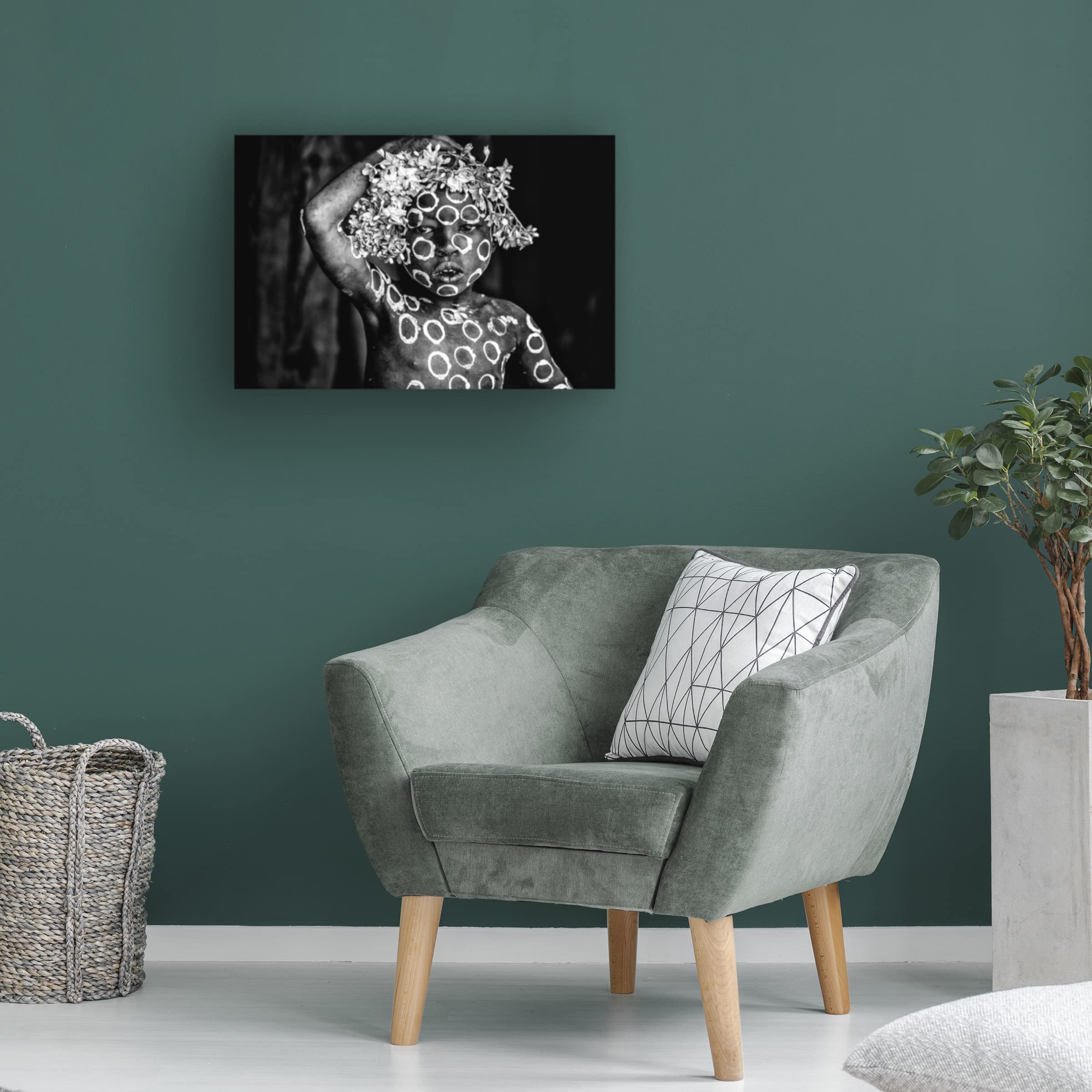 Trademark Fine Art 'Circles' Abstract Canvas Wall Art by Vedran Vidak - Modern Home Decor for Living Room, Bedroom & Office