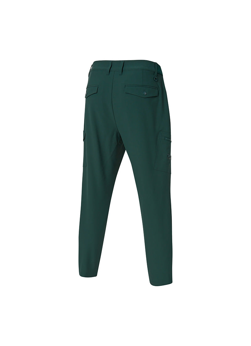 Men's Cargo Pocket Tapered Pants - Durable Workwear with Utility Pockets for Outdoor, Hiking & Construction | Comfortable & Stylish Casual Wear