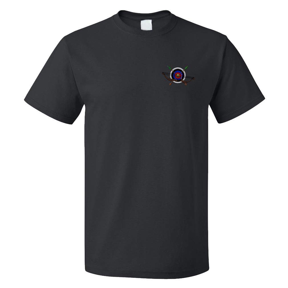 Speedy Pros Men's Funny Graphic T-Shirt - Cotton Archery Bow Hunting Sport Tee - Perfect for Outdoor Adventures & Casual Wear