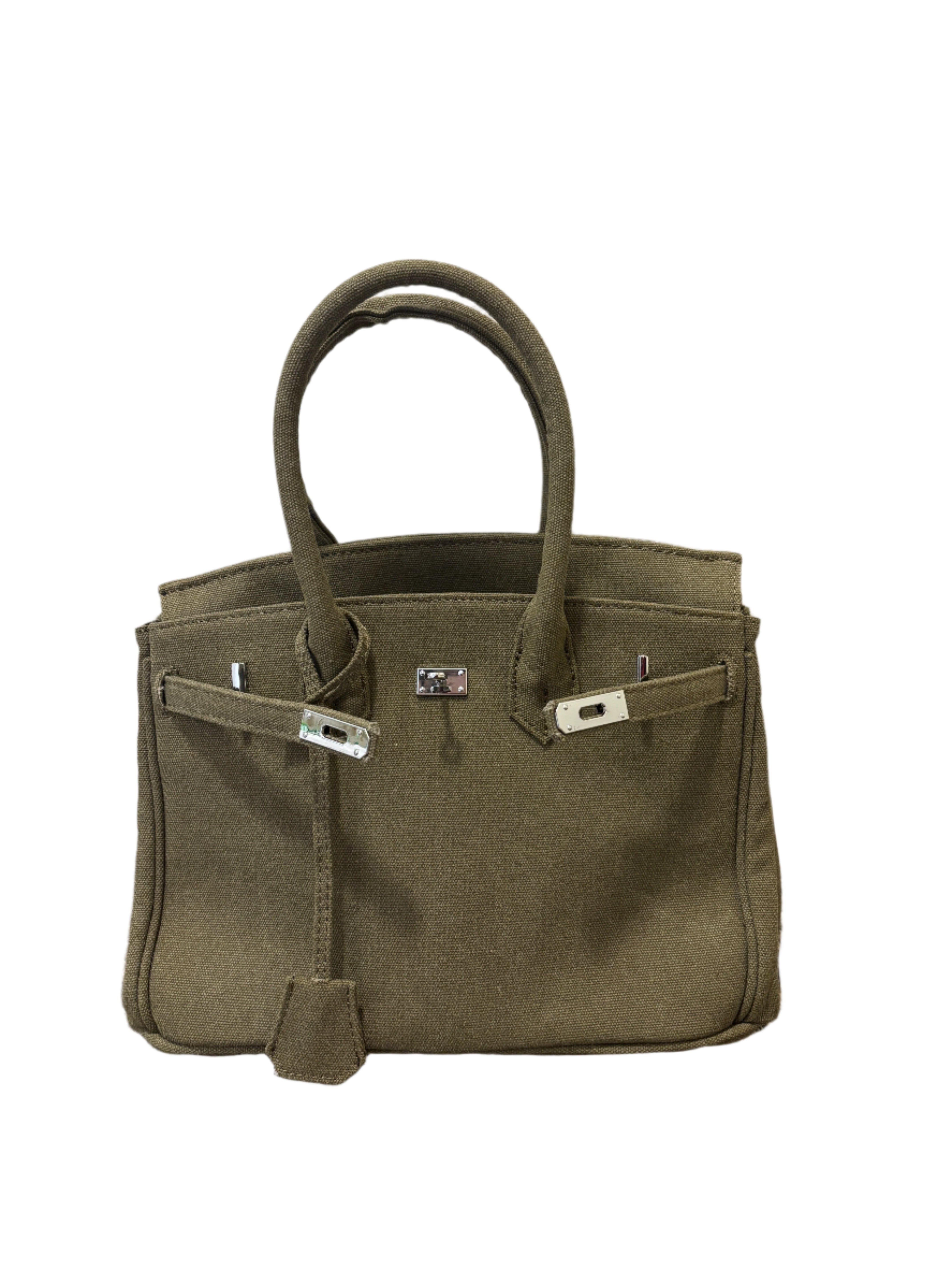 Vintage Short Handle Canvas Tote Bag - Crossbody Shoulder Bag for Women, Fashionable & Durable, Perfect for Shopping, Travel & Everyday Use