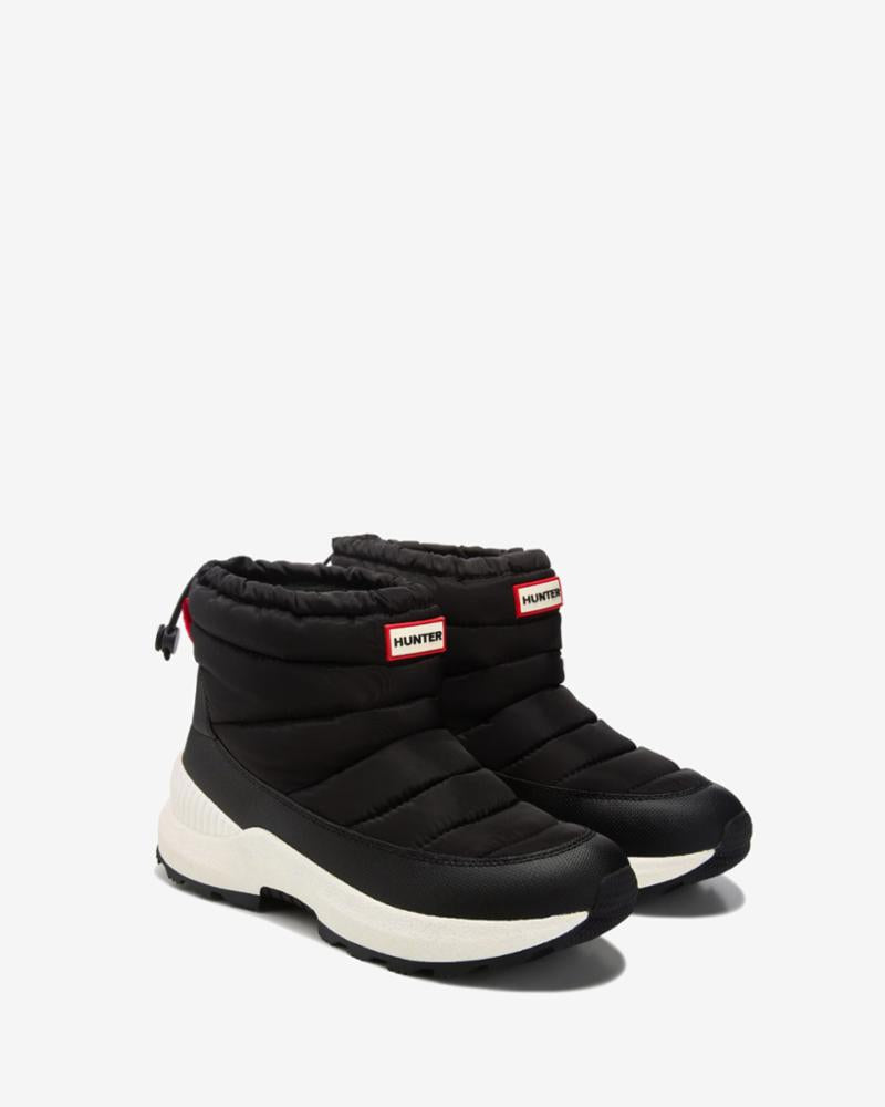Hunter Women's Brixton Black M Waterproof Boots - Stylish & Comfortable Rain Boots for Walking, Hiking & Outdoor Activities