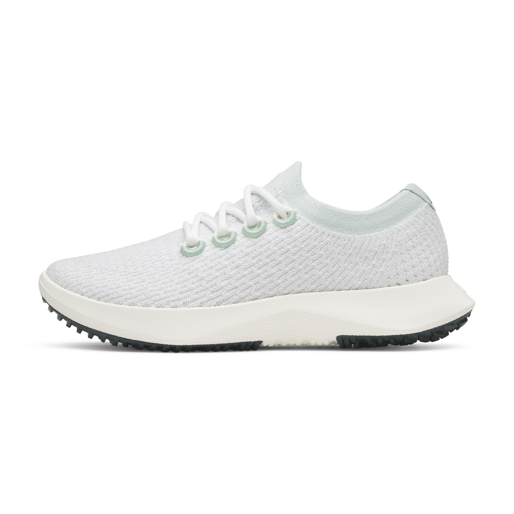 Women's Running Shoes - Allbirds Tree Dasher 2 Sneakers in Blizzard/Lux Liberty with Twilight White Sole | Lightweight & Eco-Friendly for Jogging, Gym & Casual Wear
