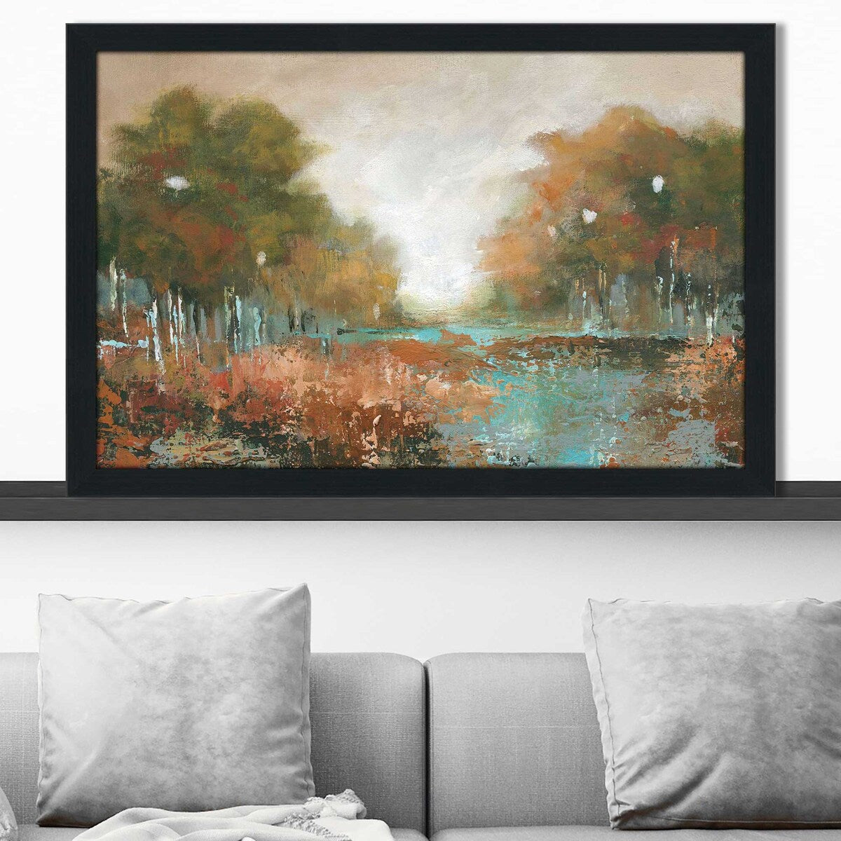 Autumn Walk by Carol Robinson - Premium Acrylic Wall Art Print for Home & Office Decor - Perfect for Living Room, Bedroom, or Gift