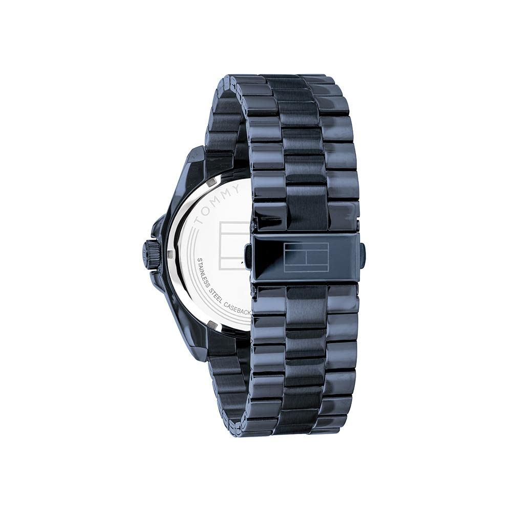 Tommy Hilfiger Men's Stainless Steel Quartz Watch - Water Resistant, Date Display - Perfect for Business, Casual & Formal Wear