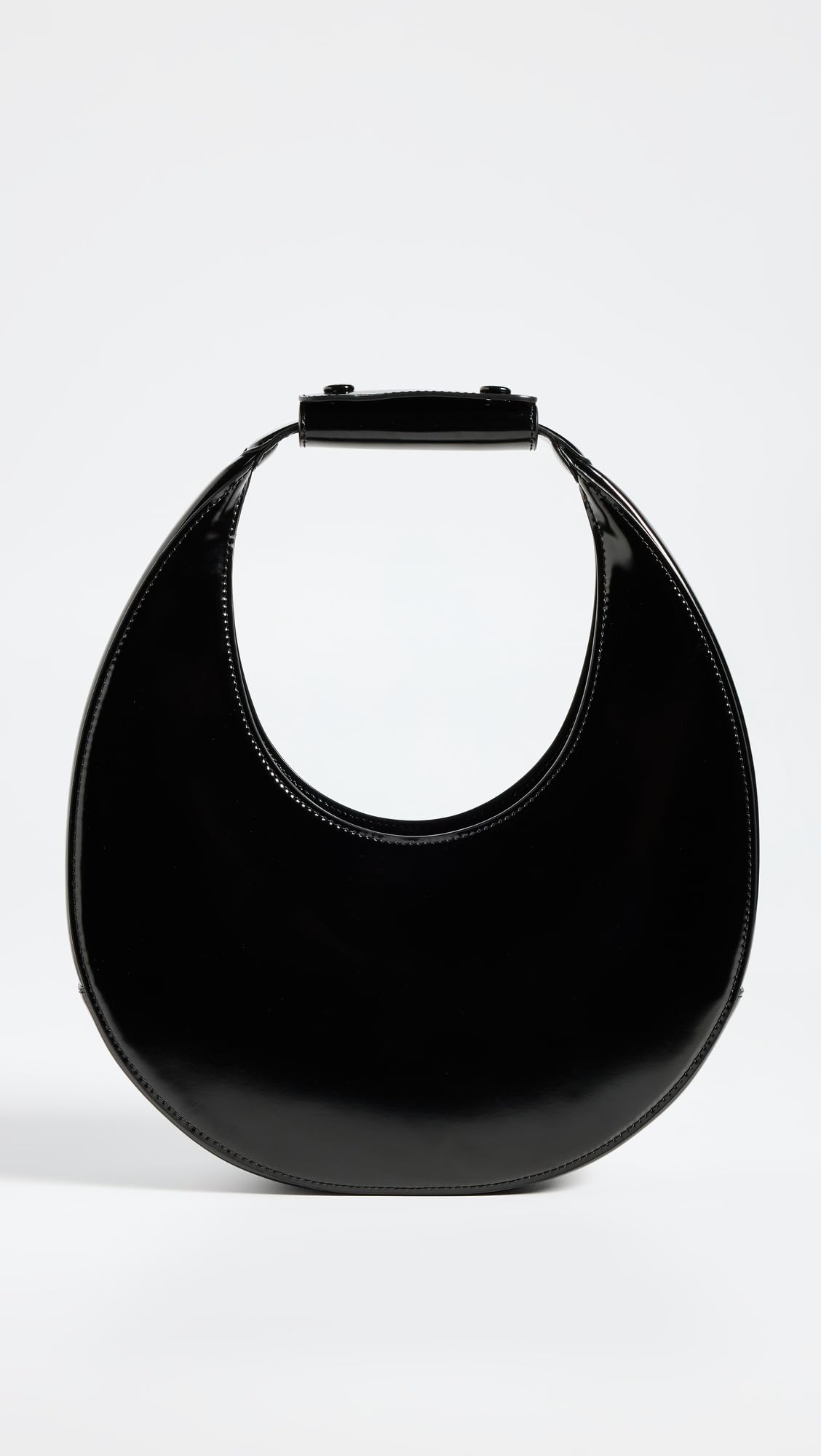 STAUD Women's Moon Leather Tote Bag - Stylish Designer Handbag for Work, Travel & Everyday Use | Fashionable Shoulder Bag for Women