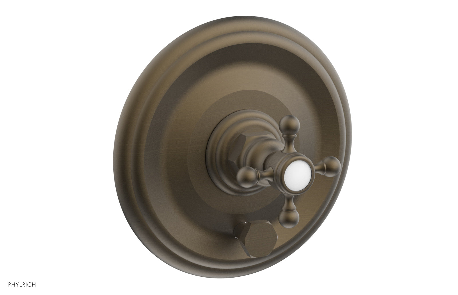 HEX TRADITIONAL Pressure Balance Shower Valve Trim Set with Diverter and Handle - Chrome Finish - Perfect for Bathroom Renovation and Modern Home Upgrade