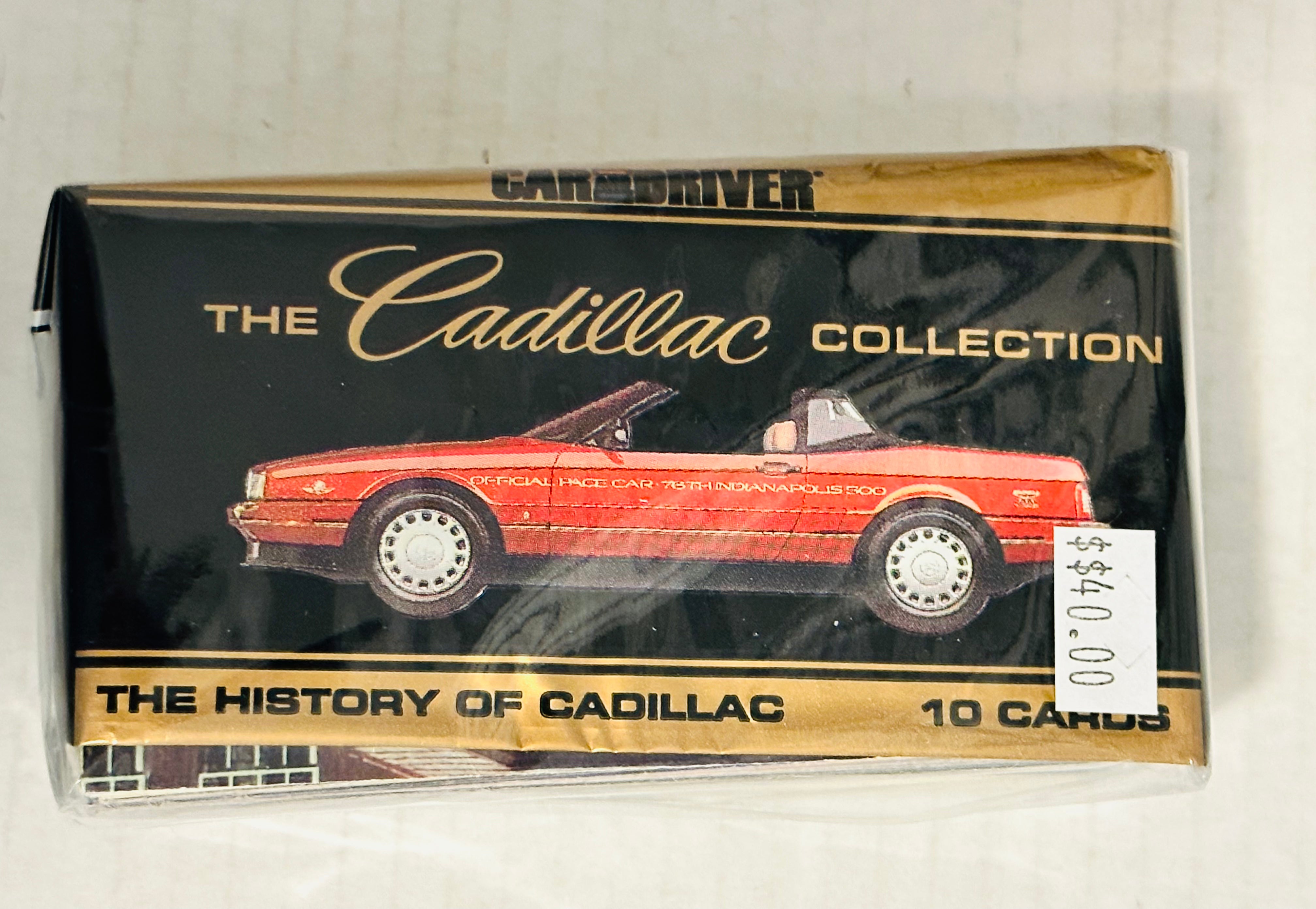 Vintage Cadillac Playing Cards Collection Set - Classic Car Themed Deck for Poker, Blackjack & Card Games - Perfect for Game Nights, Collectors & Car Enthusiasts