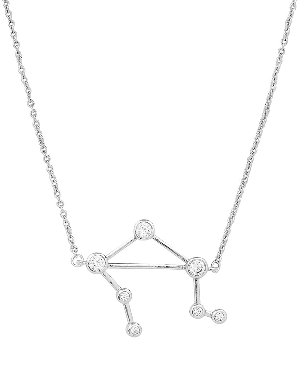 Beautiful Sterling Silver 'When Stars Align' Constellation Necklace – Perfect for Birthdays, Anniversaries & Romantic Gifts | Elegant Zodiac Jewelry for Women