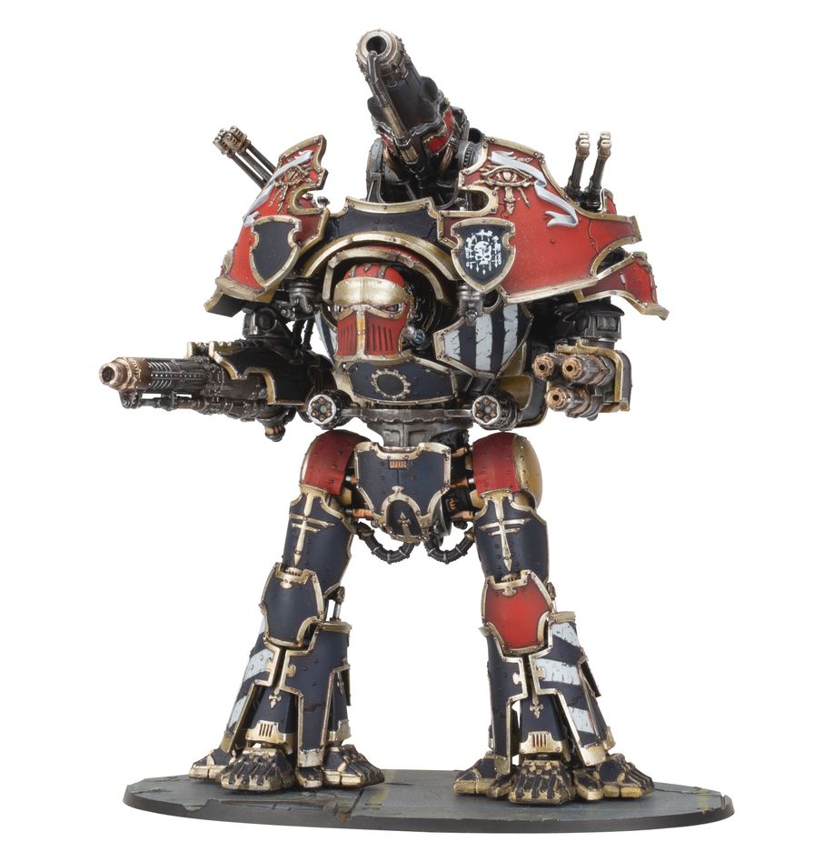 Adeptus Titanicus Warbringer Nemesis Titan - Quake Cannon, Volcano Cannon & Laser Blaster | Warhammer 40K Miniature Game | Epic Battle Scenes & Tabletop Wargaming