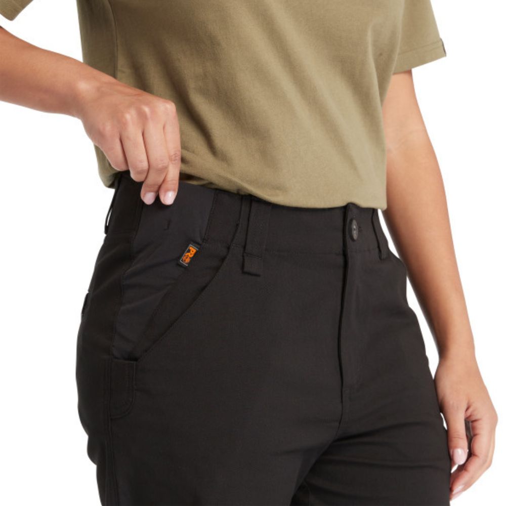 Women's Timberland PRO® Morphix Athletic Fit Utility Work Pants - Black | Durable & Comfortable for Outdoor Work, Hiking & Casual Wear