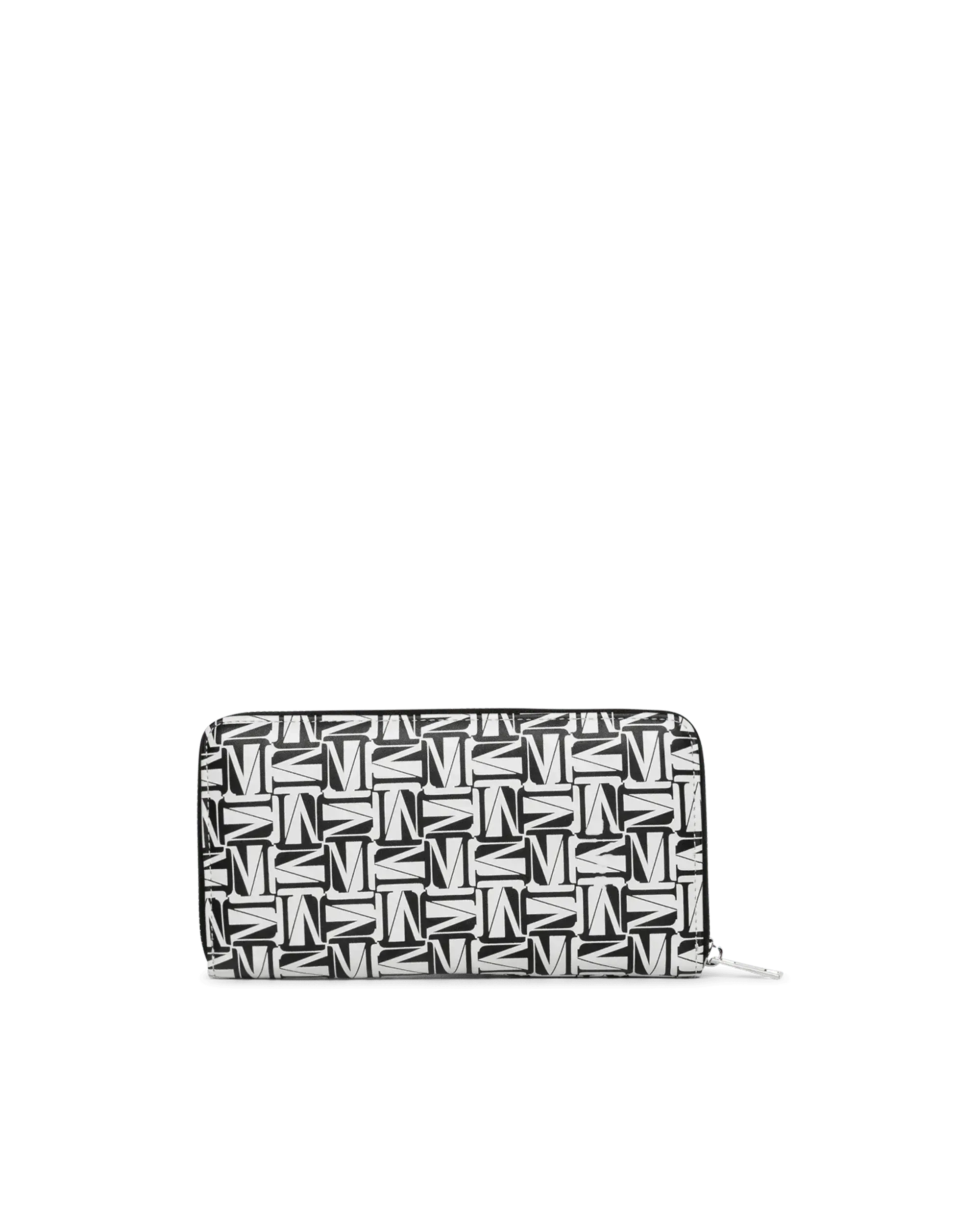 Geometric 'M' Print Zip Wallet - Stylish & Durable RFID Blocking Wallet for Men & Women | Perfect for Travel, Business & Everyday Use