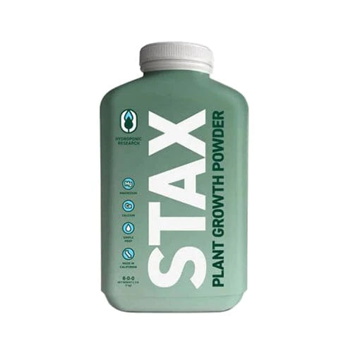 Veg + Bloom Stax Plant Growth Powder - Organic Nutrient Boost for Hydroponics & Indoor Gardening | Enhances Flowering & Vegetative Growth