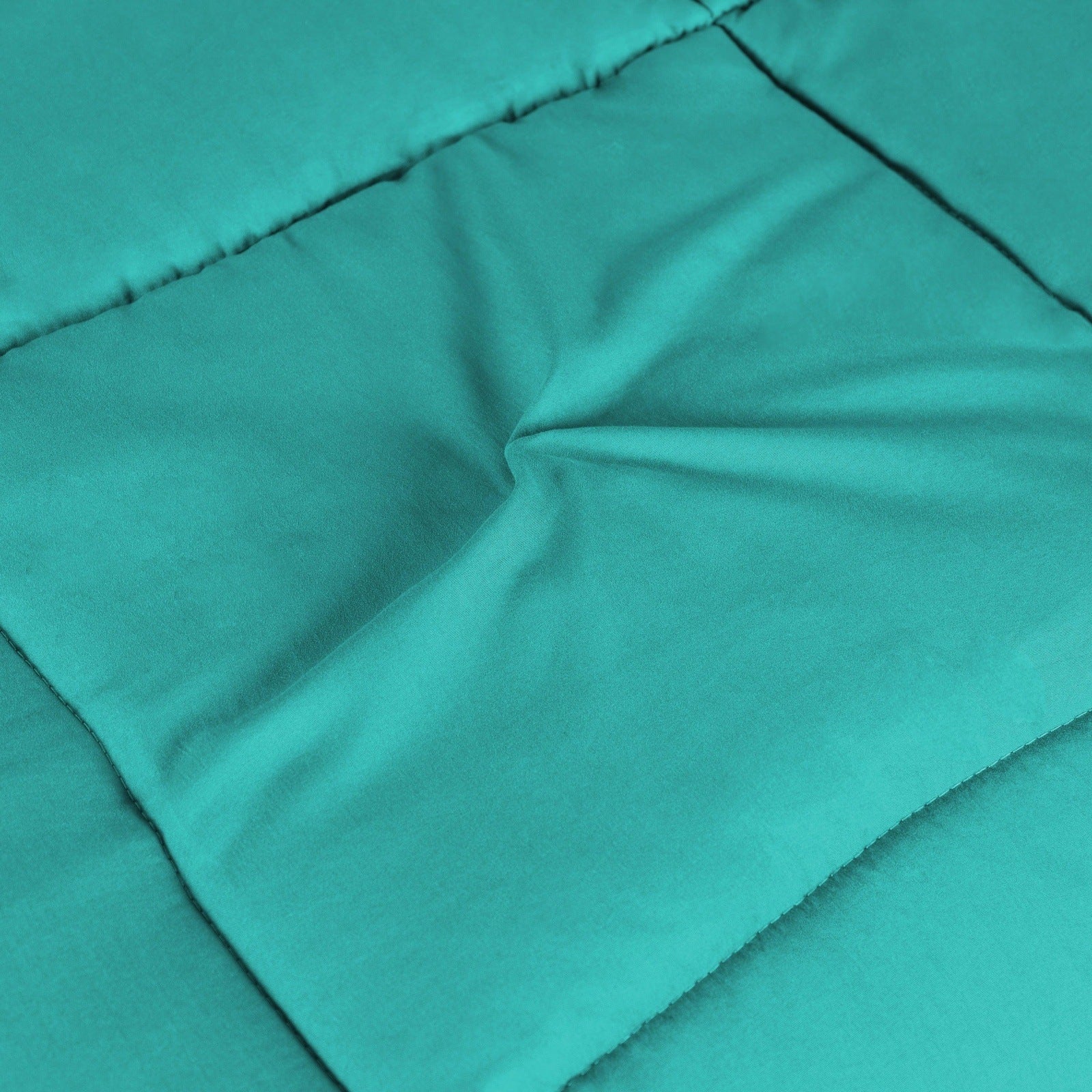 Soft Brushed Microfiber Down Alternative Comforter - Medium Weight Solid Bedding for All Seasons | Perfect for Cozy Nights, Guest Rooms & Dorm Comfort