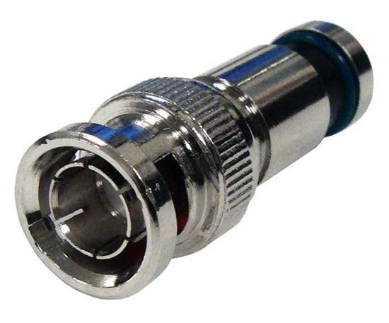 BNC Compression Coax Cable Connectors for RG59 Coaxial Cable - High-Speed Internet & HD TV Signal Transmission - Perfect for Home Theater, CCTV Security Systems & Satellite TV Installations