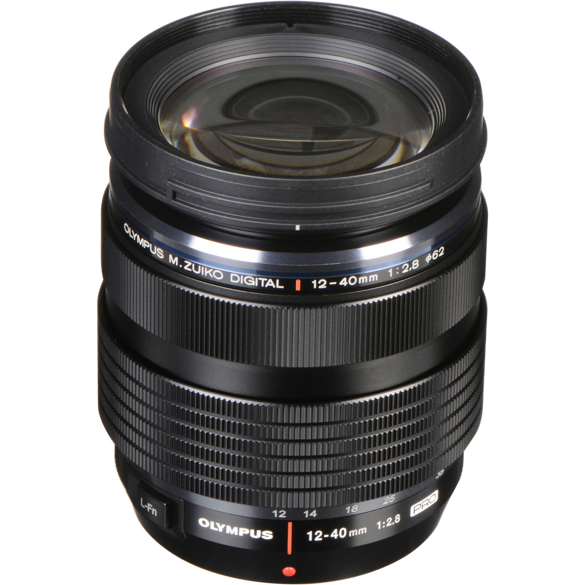 Olympus M.Zuiko Digital ED 12-40mm f/2.8 PRO Lens - Weatherproof Micro Four Thirds Zoom Lens for Travel & Landscape Photography