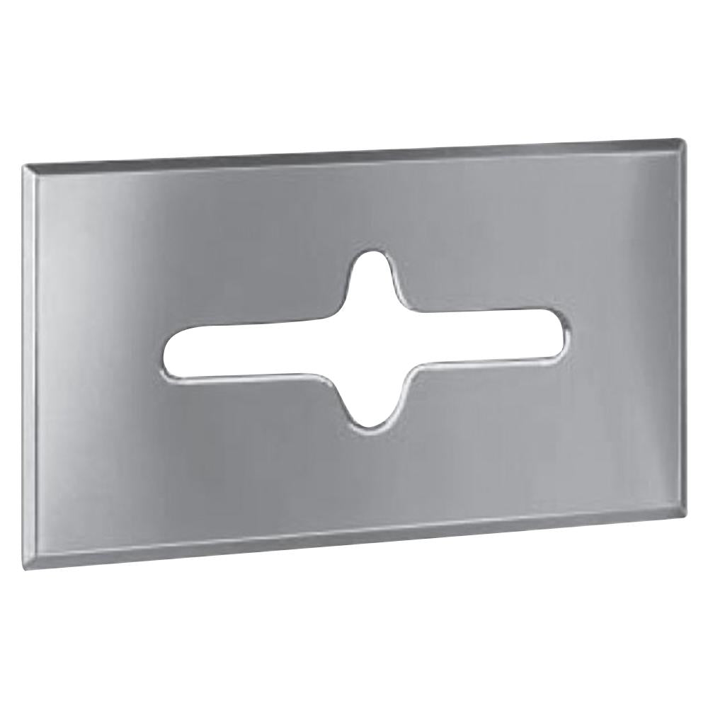 Bradley 987 360 Bradex Recessed Satin Facial Tissue Dispenser - Wall-Mounted for Bathroom, Office & Home Use