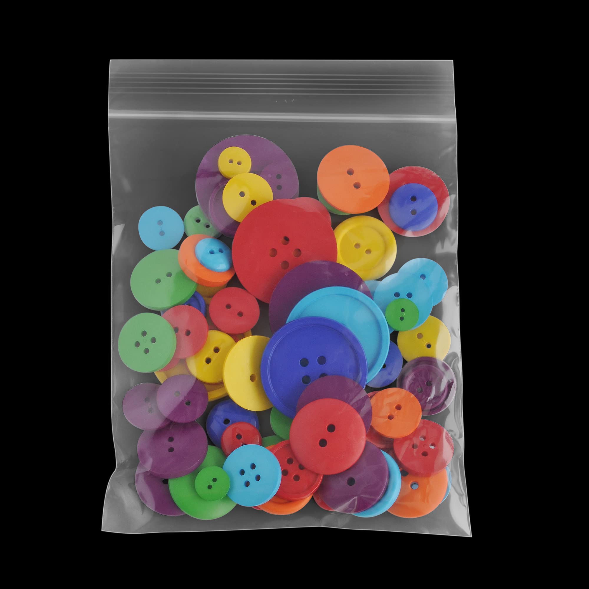 PSBM 5x6 Inch Clear Reclosable Ziplock Bags - 2 Mil Thick Poly Plastic Storage Bags (Pack of 10,000) | Durable & Lightweight for Organizing Small Parts, Crafts, Jewelry, Office Supplies & More | Perfect for Home, Workshop & Retail Use