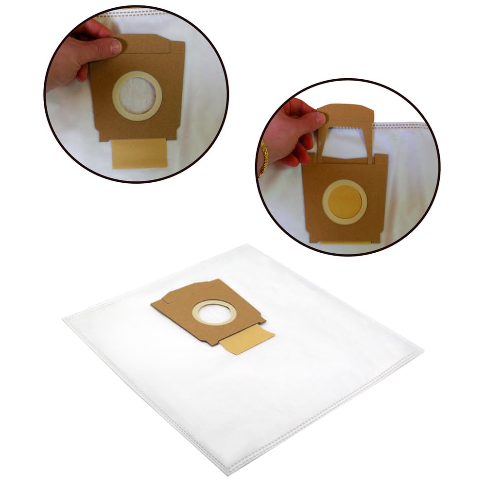 40x Vacuum Cleaner Bags for Privileg VS91149/BS9 - Compatible Replacement Dust Bags for Efficient Cleaning - Perfect for Home, Office, and Pet Hair Removal
