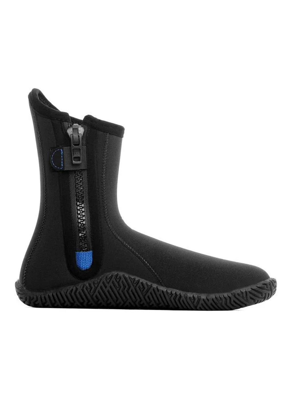 Aqua Lung 5mm Men's Neoprene Scuba Diving Boots with Zipper - Warm Waterproof Footwear for Snorkeling, Surfing & Water Sports