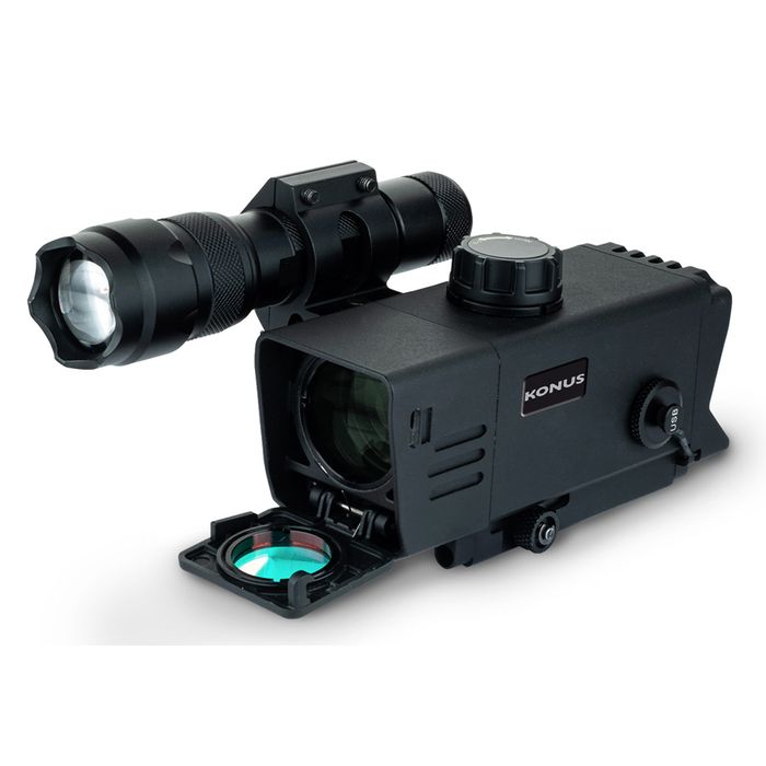 Konuspro Nv 3 3 9x32 Night Vision Riflescope - High Performance Night Vision Scope for Hunting, Shooting & Outdoor Adventures