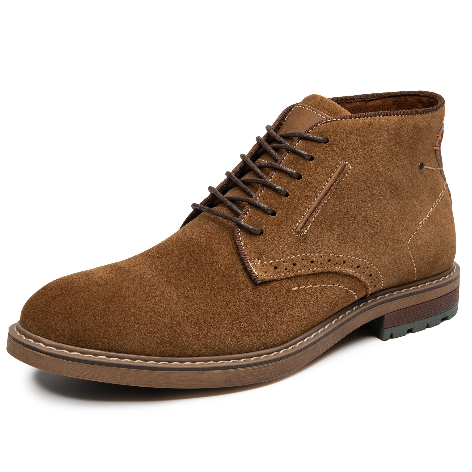 Arkbird Men's Leather Oxford Dress Boots - Premium Formal & Casual Boots for Business, Office, and Everyday Wear