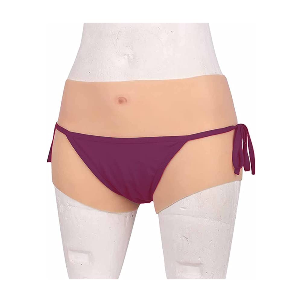 Realistic Silicone Fake Vagina Panties for Drag Queen & Crossdressing - Breathable Sissy Underwear for Cosplay & Role Play (Basic Size, Color 3) - Perfect for Adult Costume Parties & Gender Transformation Scenes