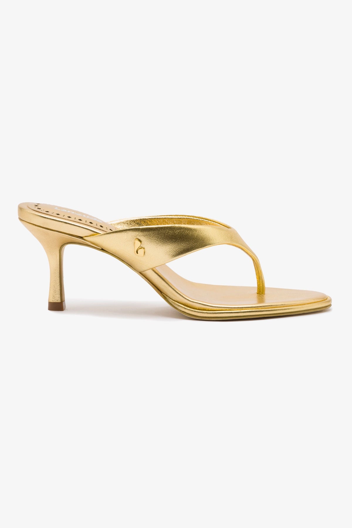 Gaia Sandal in Gold Metallic Leather - Women's Fashion Sandals for Summer | Perfect for Beach, Vacation & Casual Outfits