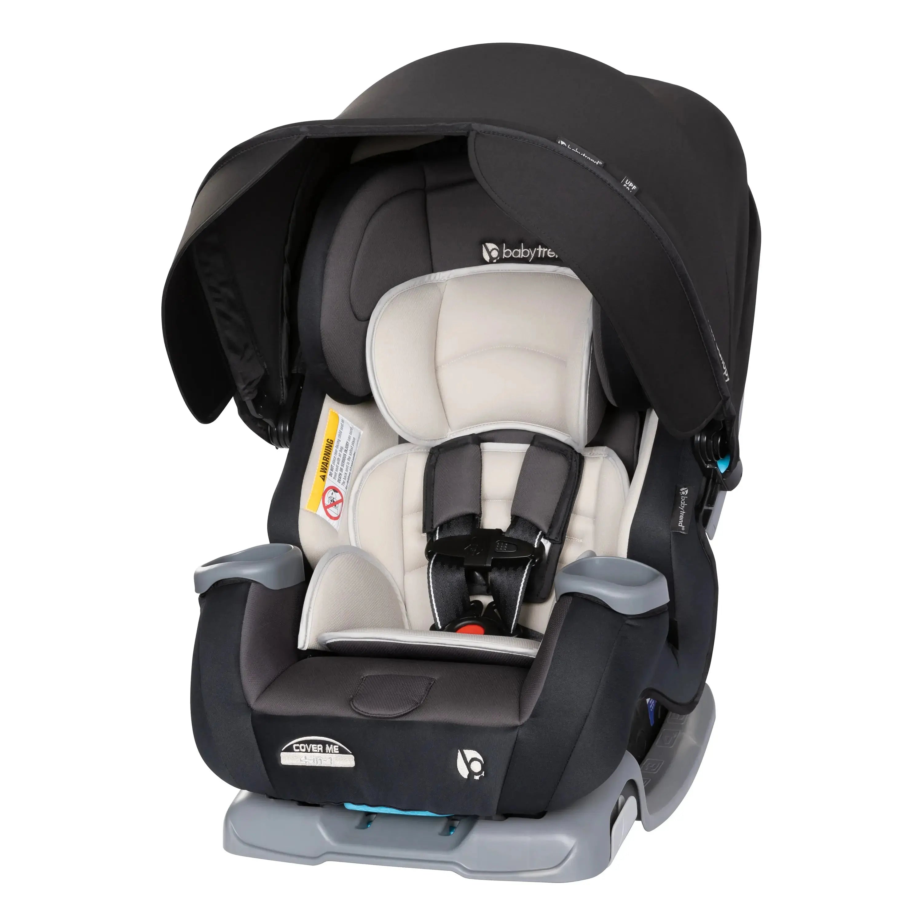 Cover Me™ 4-in-1 Convertible Car Seat for Toddlers & Kids - Madrid Tan (Target Exclusive) - Safe & Comfortable for Travel, School & Family Road Trips