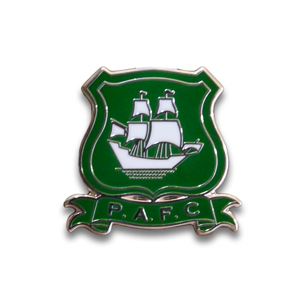 Plymouth Argyle FC Pin Badge - Official Football Club Enamel Lapel Pin - Collectible Fan Merchandise for Matchdays & Gifts