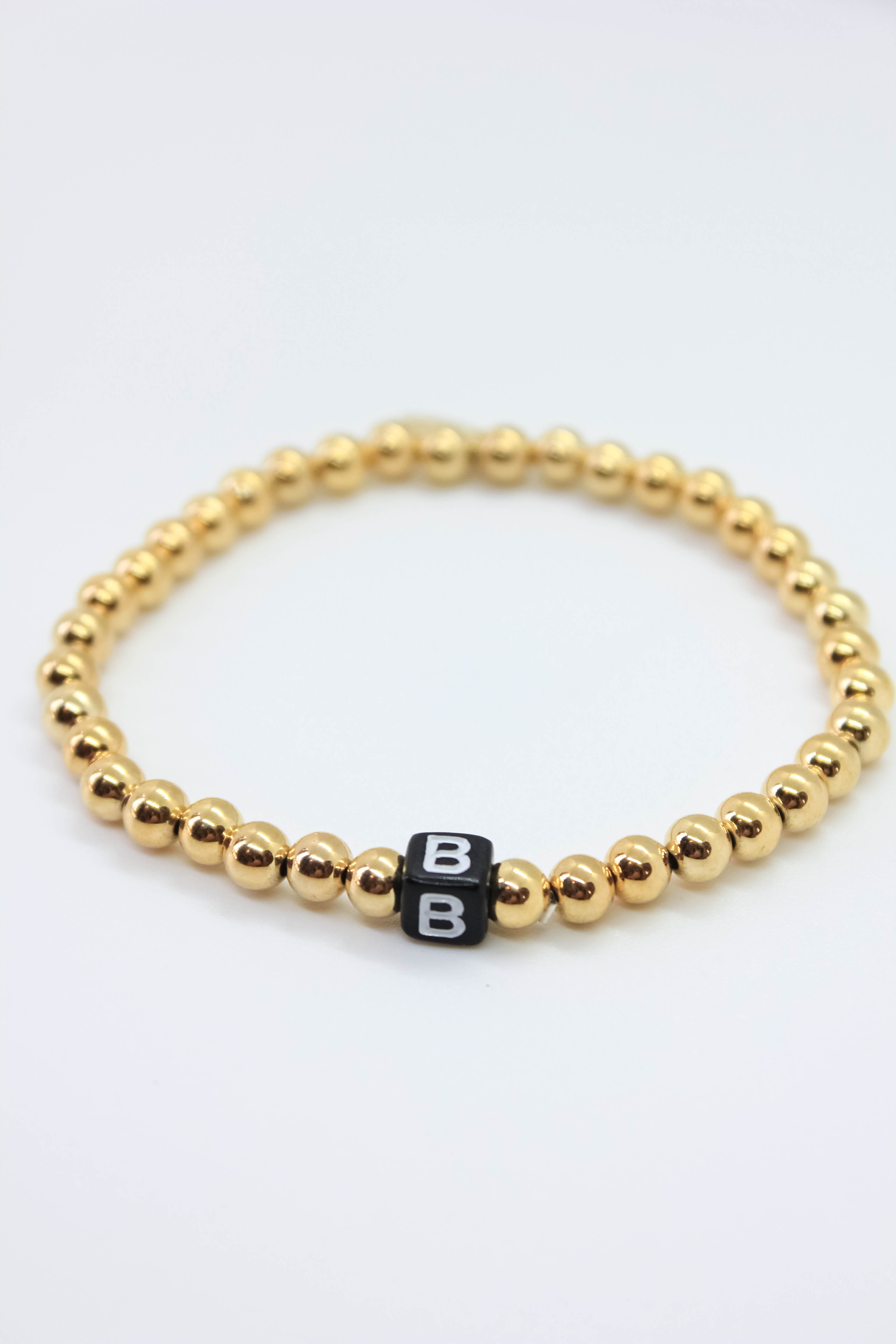 Personalized Alphabet Monogram Bracelet for Women - Custom Initial Letter Jewelry Gift for Her - Perfect for Birthdays, Anniversaries & Everyday Wear