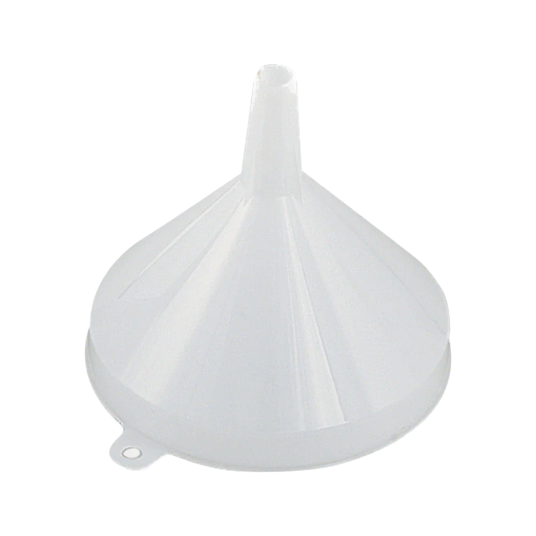Browne 5.25 Inch Plastic Funnel - Durable Kitchen & Automotive Funnel for Easy Liquid Transfer, Oil Pouring, and DIY Projects