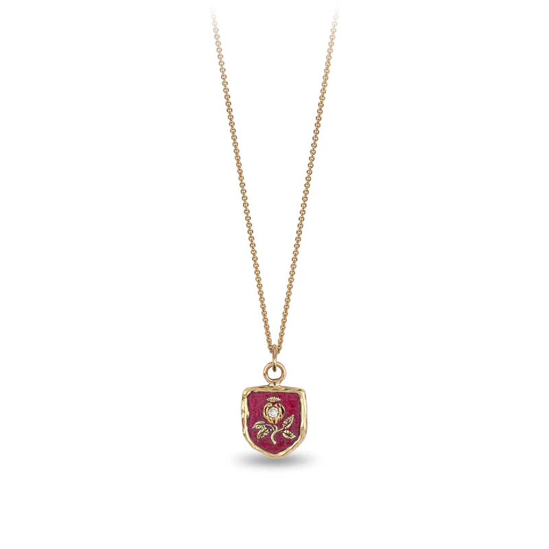 14K Gold Diamond Pendant Necklace Set - Elegant Talisman Jewelry for Women, Perfect for Gifts, Anniversaries & Special Occasions