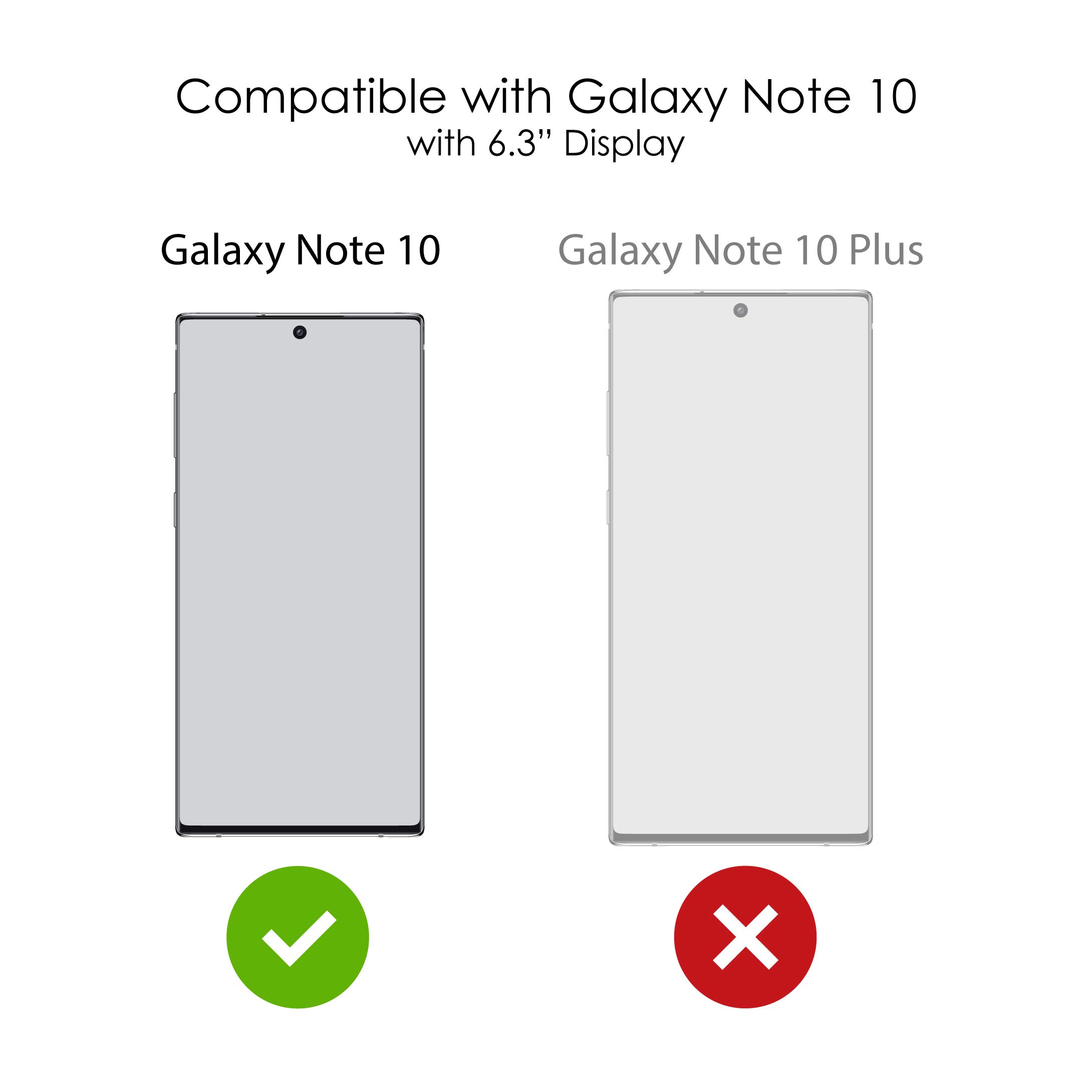 DistinctInk Ultra Slim Hard Plastic Case for Samsung Galaxy Note 10 (6.3 Inch) - Custom Black Cover with Guitar Strings Design - Perfect for Daily Use, Travel & Work Protection