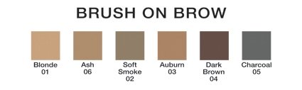 Jolie Brush on Brow Pressed Eyebrow Powder - Auburn | Long-Lasting, Natural-Looking Brows | Perfect for Everyday Makeup & Special Occasions