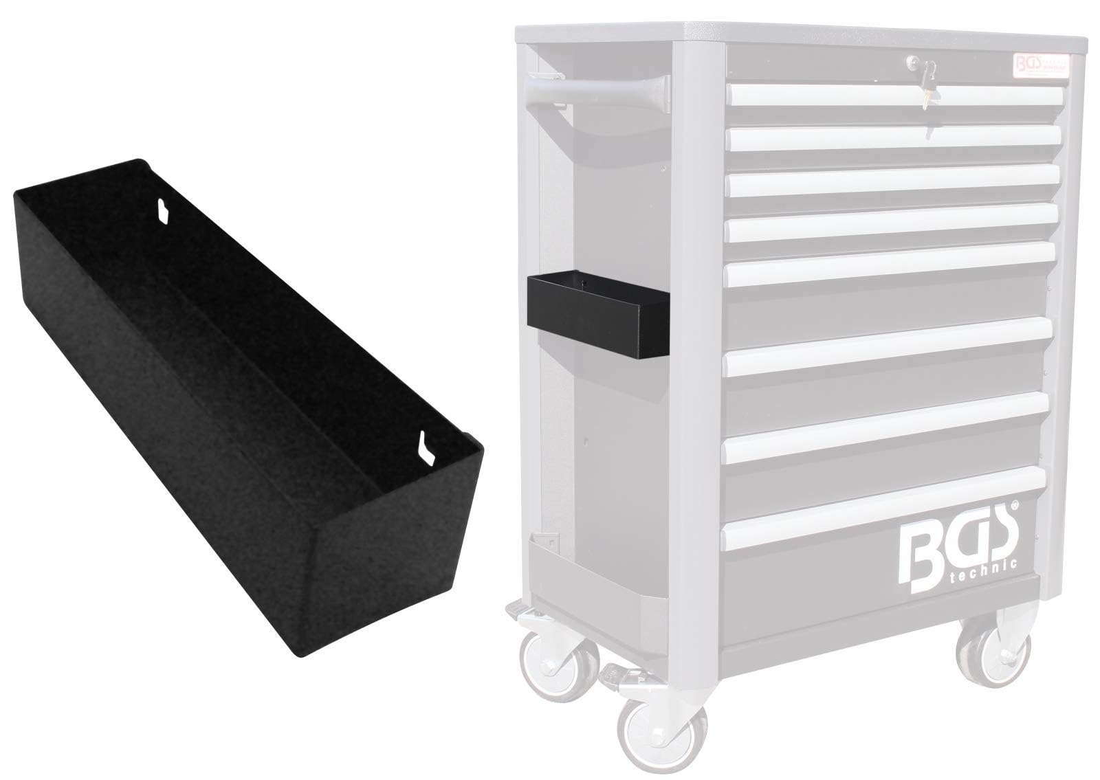 BGS 67163 Heavy Duty Document Tray for Workshop Trolley PRO - Organize Files & Tools in Garage, Office, or Workshop