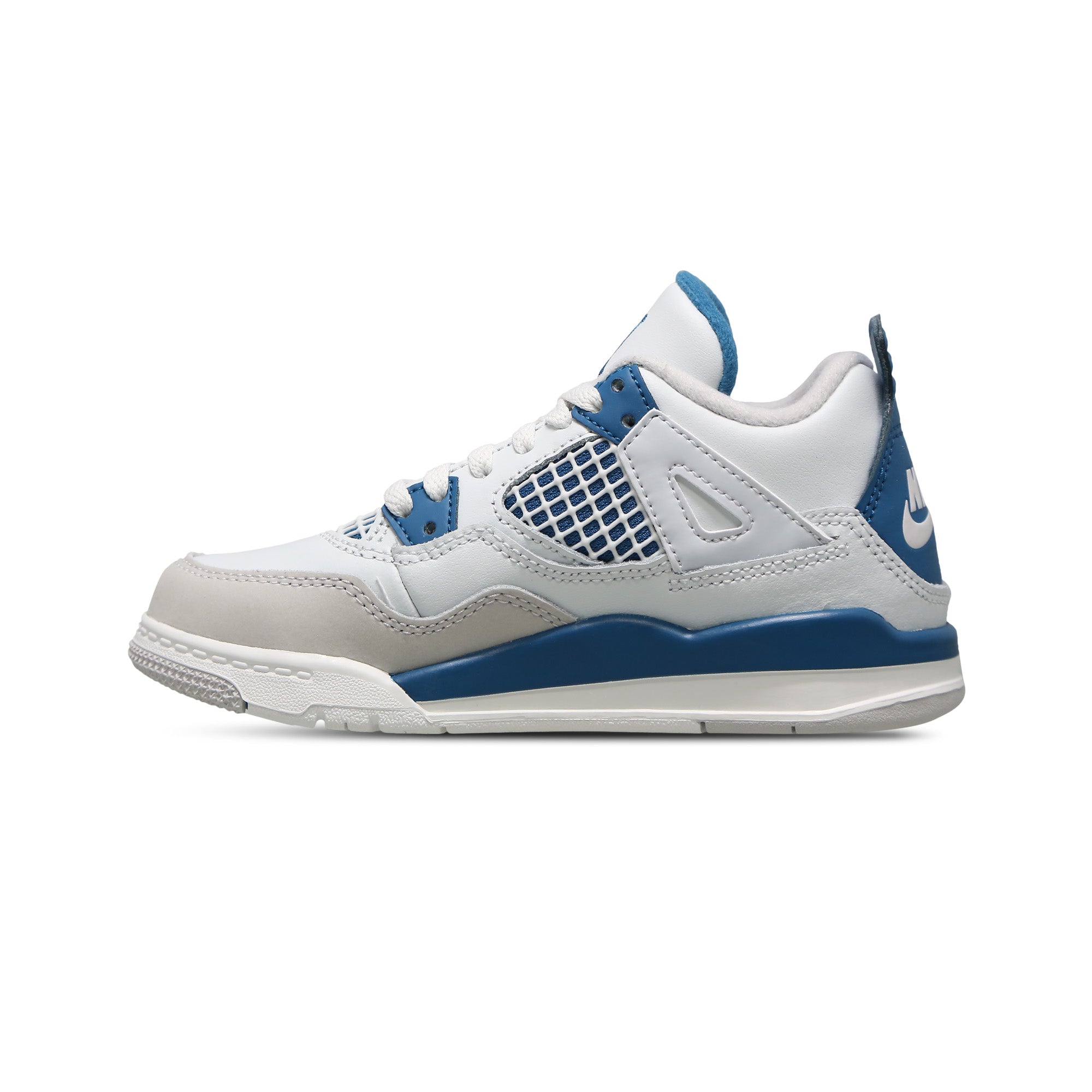 Air Jordan 4 Retro 'Military Blue' PS Sneakers (2024) - Men's Basketball Shoes for Casual Wear & Street Style