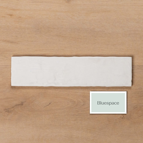 Altona White Satin Cushioned Edge Ceramic Tile 75x300mm - Premium Bathroom & Kitchen Wall Tiles for Modern Home Decor